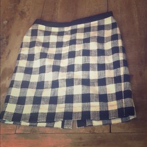 Jcrew pencil skirt in cotton tweed